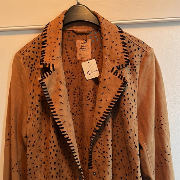 Free People Courtney Blazer Size Large NWT - Picture 8 of 16